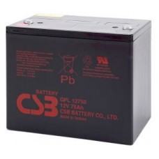 Аккумуляторная батарея CSB GPL12750 12V 75Ah (3408)