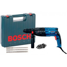 Перфоратор Bosch GBH 240 F + сменный патрон + набор 3 сверл + чемодан