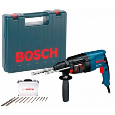 Перфоратор Bosch GBH 2-26 DRE + чемодан + набор 11 буров