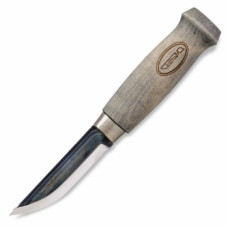 Нож Marttiini Black Lumberjack (90/195), Сталь 1075 X75Cr1, 55HRC, рукоять - карельская береза