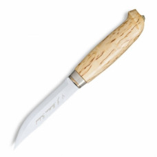 Нож Marttiini Lynx, forging mark (110/230), Сталь 1075 X75Cr1, 57HRC, рукоять - карельская береза
