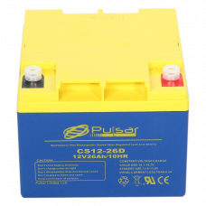 Герметичний свинцево-кислотний акумулятор Pulsar CS12-26D