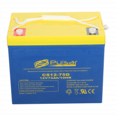  Герметичний свинцево-кислотний акумулятор Pulsar CS12-75D