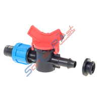 КРАН СТАРТОВЫЙ С УПЛОТНИТЕЛЬНОЙ РЕЗИНКОЙ DRIP TAPE